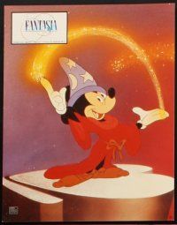 3y087 FANTASIA 8 German LCs R90 images of Mickey Mouse & others, Disney musical cartoon classic!