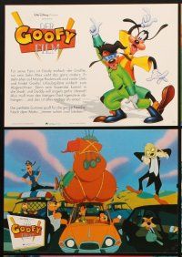 3y079 GOOFY MOVIE 12 German LCs '96 Disney cartoon, it's hard to be cool when your dad is Goofy!