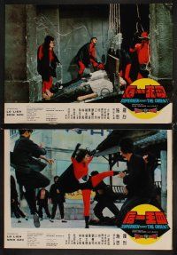 3y036 SUPERMEN AGAINST THE ORIENT 3 Hong Kong LCs '74 Bitto Albertini, early Jackie Chan!