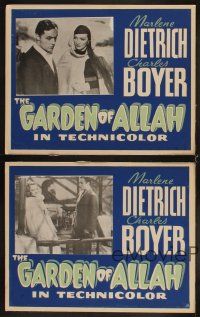 3y021 GARDEN OF ALLAH 8 Canadian LCs R40s cool images of Marlene Dietrich, Charles Boyer!