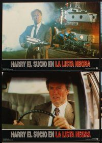 3y044 DEAD POOL 12 Spanish LCs '88 images of Clint Eastwood as tough cop Dirty Harry!