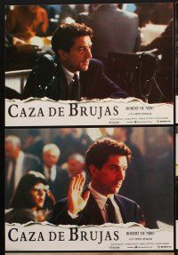 3y060 GUILTY BY SUSPICION 10 Spanish LCs '91 Robert De Niro, Annette Bening, Martin Scorsese, Wendt