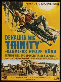 4a639 THEY CALL ME TRINITY Danish '71 great artwork of napping Terence Hill!