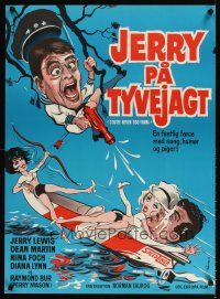 4a664 YOU'RE NEVER TOO YOUNG Danish R60s Wenzel art of Dean Martin & wacky Jerry Lewis!
