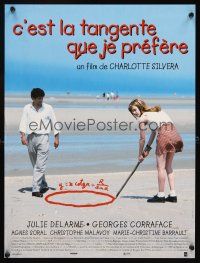 4a237 LOVE, MATH & SEX French 15x21 '97 Georges Corraface involved w/much younger Julie Delarme!