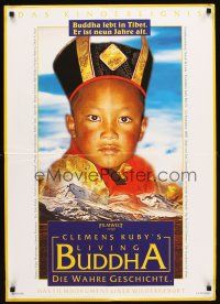 4a050 LIVING BUDDHA German '94 Tibetan Buddhist documentary, great image!