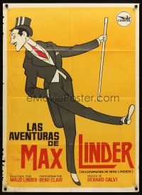 4a149 LAUGH WITH MAX LINDER Spanish '65 En compagnie de Max Linder, French comedic genius!