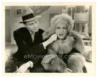 4b160 BROADWAY MELODY OF 1936 8x10 still '35 wacky c/u of Jack Benny pinching Sid Silvers in drag!