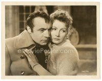 4b206 CONQUEST 8x10 still '37 best close up of Greta Garbo & Charles Boyer as Napoleon!