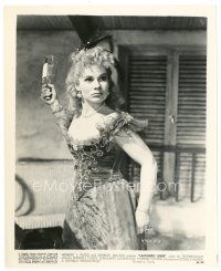4b213 DAPHNE ANDERSON 8x10 still '54 close up looking angry & holding bottle from Laughing Anne!