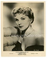 4b219 DEBRA PAGET 8x10 still '57 sexy close portrait with cool jewelry from The River's Edge!