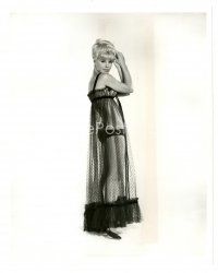 4b259 ELKE SOMMER 8x10 still '66 full-length in sexy sheer floating nightgown from The Oscar!