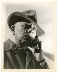 4b266 ERICH VON STROHEIM 8x10 still '44 cool close up on phone from The Lady and the Monster!