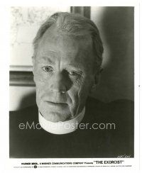 4b274 EXORCIST 8x10 still '74 best close up of Max Von Sydow as Father Merrin, Friedkin classic!