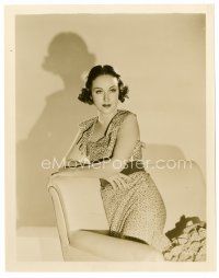 4b285 FAY WRAY 8x10 still '34 cool shadowy close portrait of the beautiful actress!