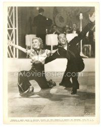 4b291 FOLLOW THE FLEET 8x10 still '36 c/u of Fred Astaire & Ginger Rogers dancing in sailor suits!