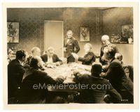 4b355 GRAND HOTEL 8x10 still '32 Lewis Stone, Lionel, John Barrymore & men gambling at poker!