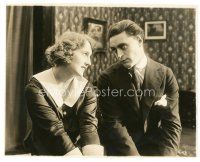 4b386 HIGH FINANCE 7.5x9.5 still '17 close up of George Walsh & Doris Pawn staring at each other!