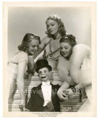 4b517 LETTER OF INTRODUCTION 8x10 still '38 Charlie McCarthy w/ sexy Sheridan, Arden & Moore!