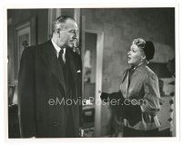 4b522 LIFE OF HER OWN 8x10 key book still '50 Louis Calhern is unwilling to listen to Lana Turner!