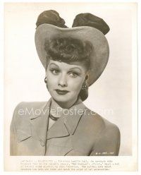 4b552 LUCILLE BALL 8x10 still '47 great head & shoulders portrait from Her Husband's Affairs!