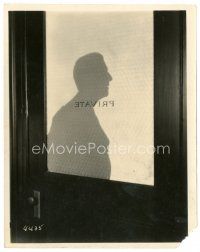 4b687 POKER FACES 8x10 still '26 cool image of man's silhoeutte behind private door!