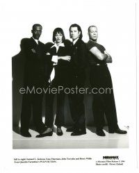 4b694 PULP FICTION 8x10 still '94 Samuel L. Jackson, Uma Thurman, John Travolta, Bruce Willis