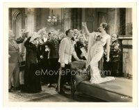 4b718 REUNION IN VIENNA 8x10 still '33 Diana Wynyard & crowd toast John Barrymore at party!