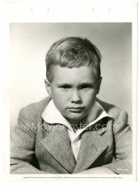 4b770 SHANE 8x11 key book still '51 great head & shoulders portrait of young Brandon De Wilde!