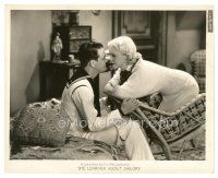 4b772 SHE LEARNED ABOUT SAILORS 8x10 still '34 Navy man Lew Ayres stares into Alice Faye's eyes!