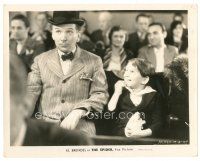 4b798 SPIDER 8x10 still '31 great close up of little boy laughing at wacky El Brendel!