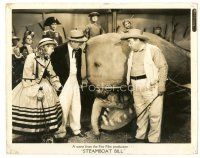 4b806 STEAMBOAT 'ROUND THE BEND 8x10 still '35 Will Rogers watches Stepin Fetchit in whale mouth!
