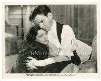 4b810 STREET OF WOMEN 8x10 still '32 close up of Allen Vincent holding sad beautiful Kay Francis!