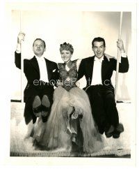 4b862 TOO MANY HUSBANDS 8x10 still '40 Jean Arthur, Fred MacMurray & Melvyn Douglas by Schafer!