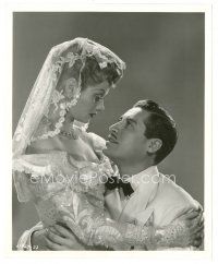 4b879 TWO SMART PEOPLE 8x10 still '46 Jules Dassin, romantic c/u of Lucille Ball & John Hodiak!