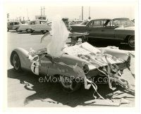 4b899 VIVA LAS VEGAS 8x10 still '64 sexy bride Ann-Margret with Elvis Presley in race car!