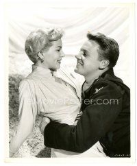 4b911 WEEK-END AT THE WALDORF 8x10 still '45 romantic close up of Lana Turner & Van Johnson!