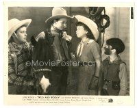 4b919 WILD & WOOLLY 8x10 still '37 cowgirl Jane Withers with Jackie Searl & Carl Alfalfa Switzer!