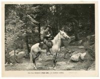 4b921 WILD GIRL 8x10 still '32 great full-length image of cowboy Charles Farrell on horseback!