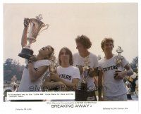 4b007 BREAKING AWAY color English FOH LC '79 Dennis Christopher, Dennis Quaid, Haley & Stern win!