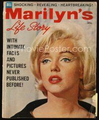4e028 MARILYN'S LIFE STORY magazine '62 intimate facts & pictures of Monroe never before seen!