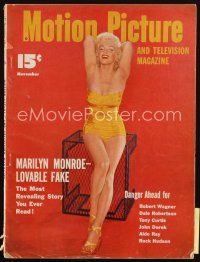 4e010 MOTION PICTURE magazine November 1953 Marilyn Monroe's most revealing story you ever read!