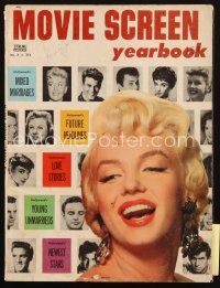 4e027 MOVIE SCREEN YEARBOOK magazine '57 Marilyn Monroe & Arthur Miller, Her New Faith!