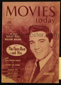 4e234 MOVIES TODAY magazine April 1963 Elvis Presley, great Academy Awards article!