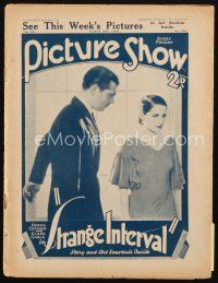 4e168 PICTURE SHOW English magazine March 18, 1933 Clark Gable, Norma Shearer, Maureen O'Sullivan
