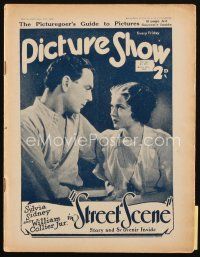 4e167 PICTURE SHOW English magazine March 19, 1932 Sylvia Sidney, Collier Jr, Phantom of Paris