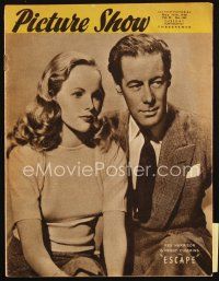 4e200 PICTURE SHOW English magazine May 15, 1948 Rex Harrison, Peggy Cummins, Olivier in Hamlet!