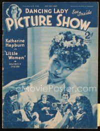 4e177 PICTURE SHOW English magazine May 19, 1934 Katharine Hepburn in Little Women, Joan Crawford!