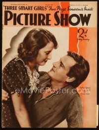 4e184 PICTURE SHOW English magazine May 22, 1937 Barbara Stanwyck, Joel McCrea, Gable's Life Story