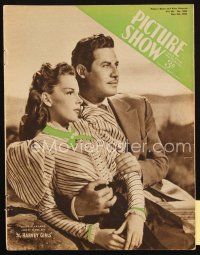 4e198 PICTURE SHOW English magazine May 4, 1946 Judy Garland & John Hodiak in The Harvey Girls!